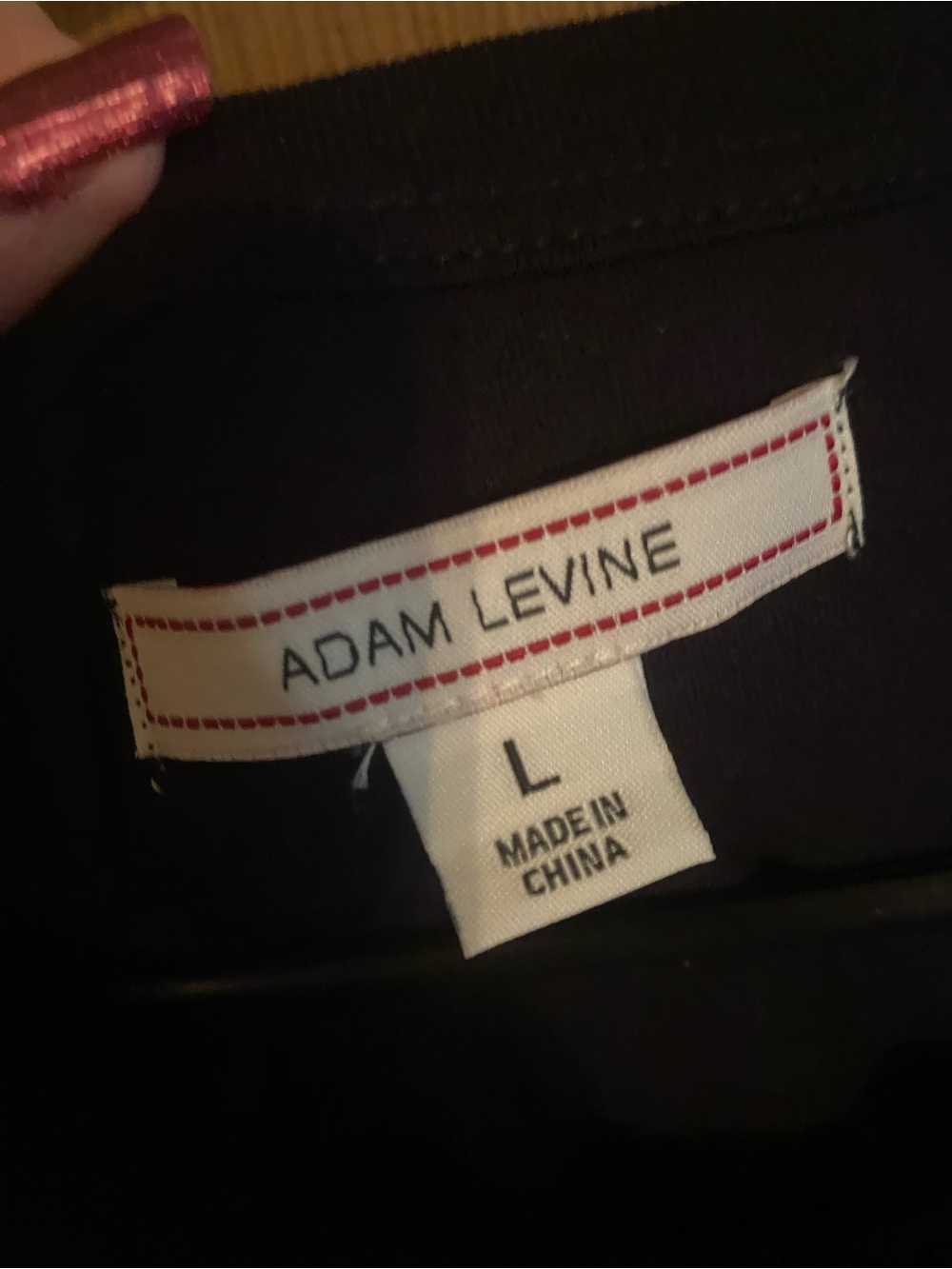 Adam Levine Collection Black "New York State of Mind" Graphic T-Shirt. NWT SZ L - Picture 2 of 6